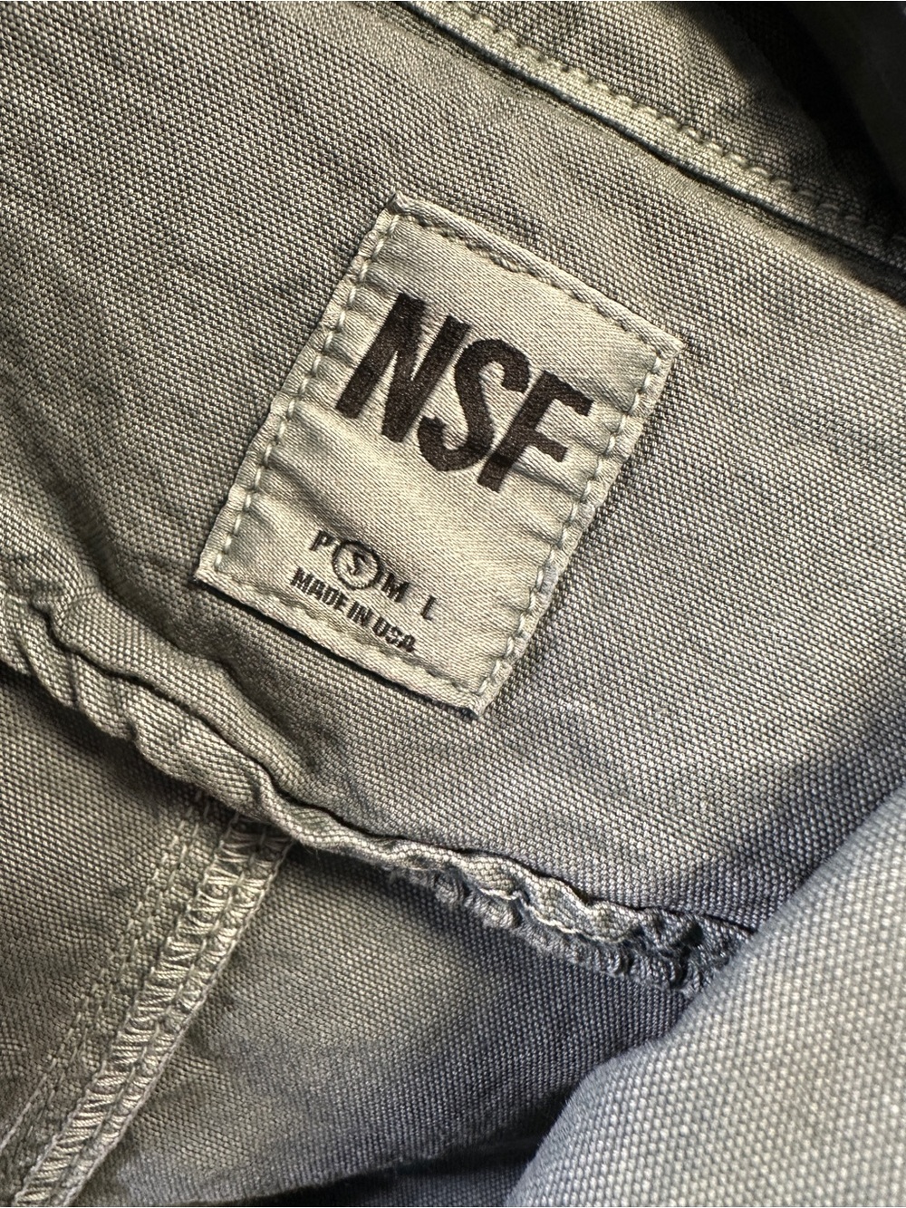 NSF Sage Green Misty Sleeveless Belted Utility Vest - Picture 7 of 10